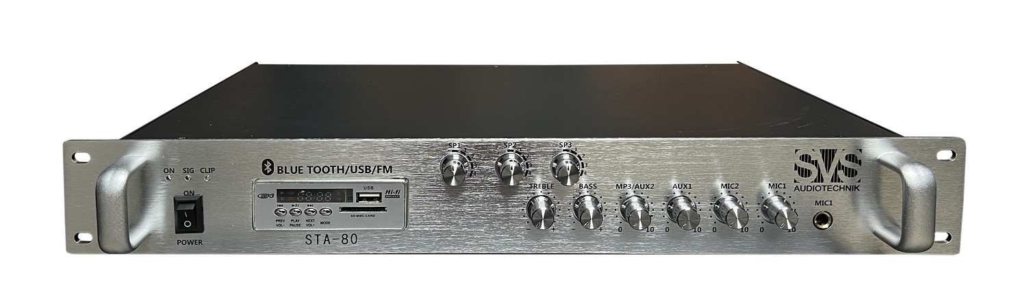 SVS Audiotechnik STA-80 Микшер-усилитель для систем Public Address в Чулыме